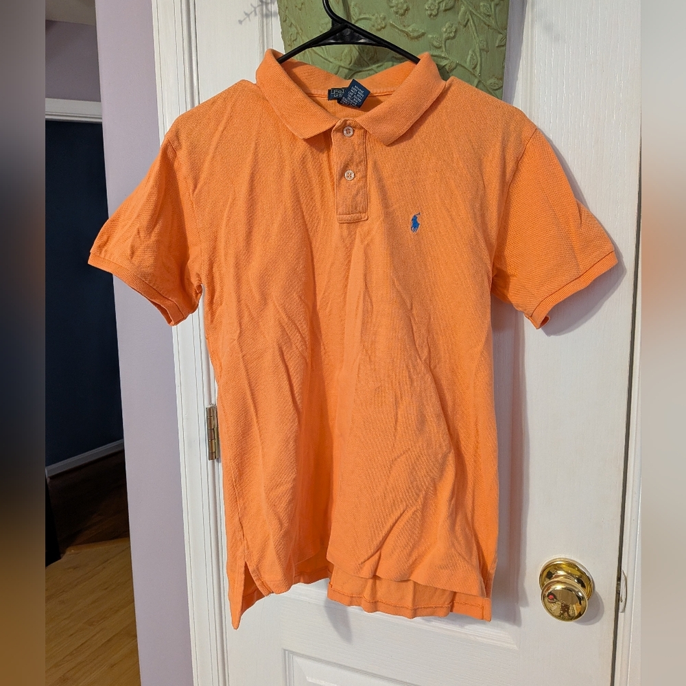 Ralph Lauren Kids Polo Shirt in Vibrant Orange